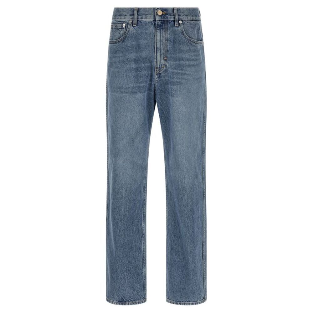 Gucci Men Délavé Effect Denim Jeans